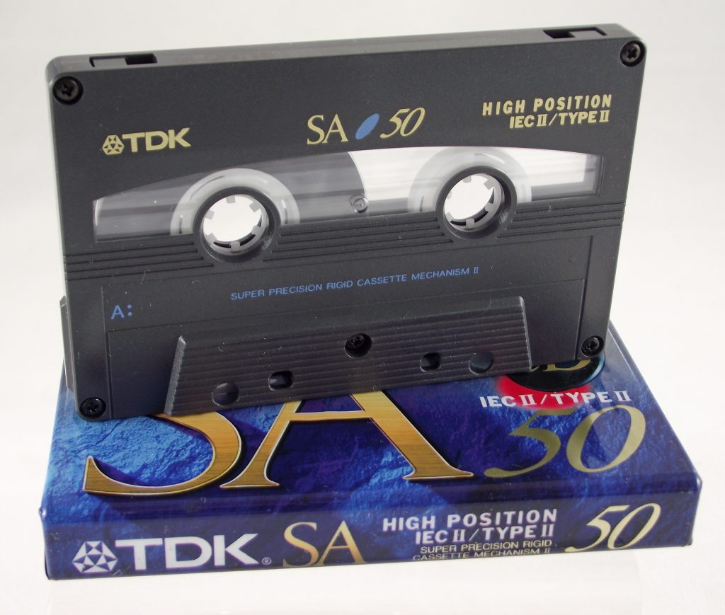 Type II chrome high bias cassette tape